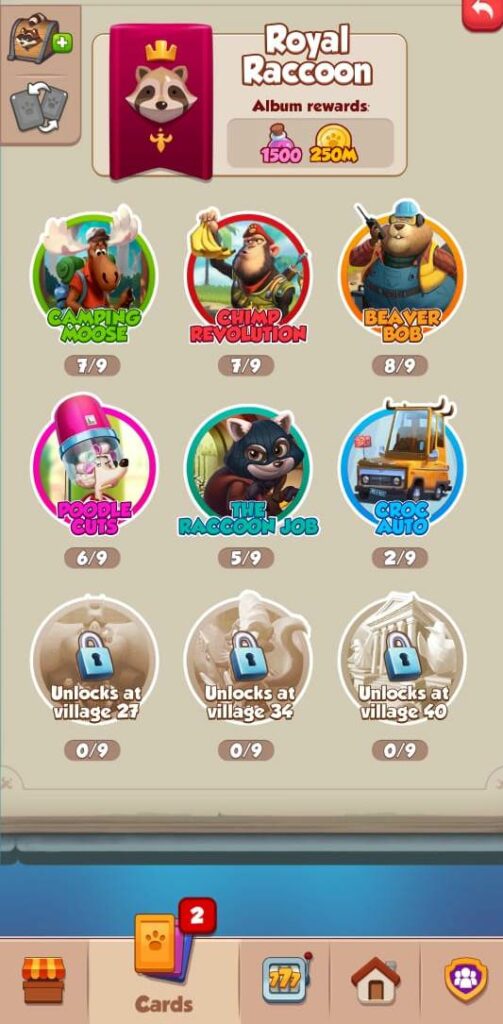 Pet Master Collect Cards