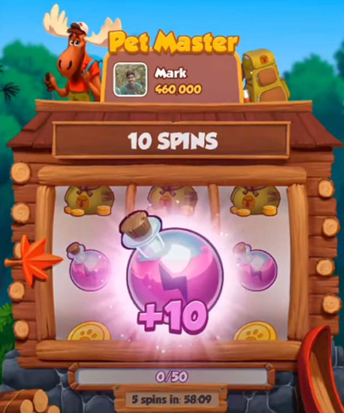 How to get Free Spins and Coins in Pet Master